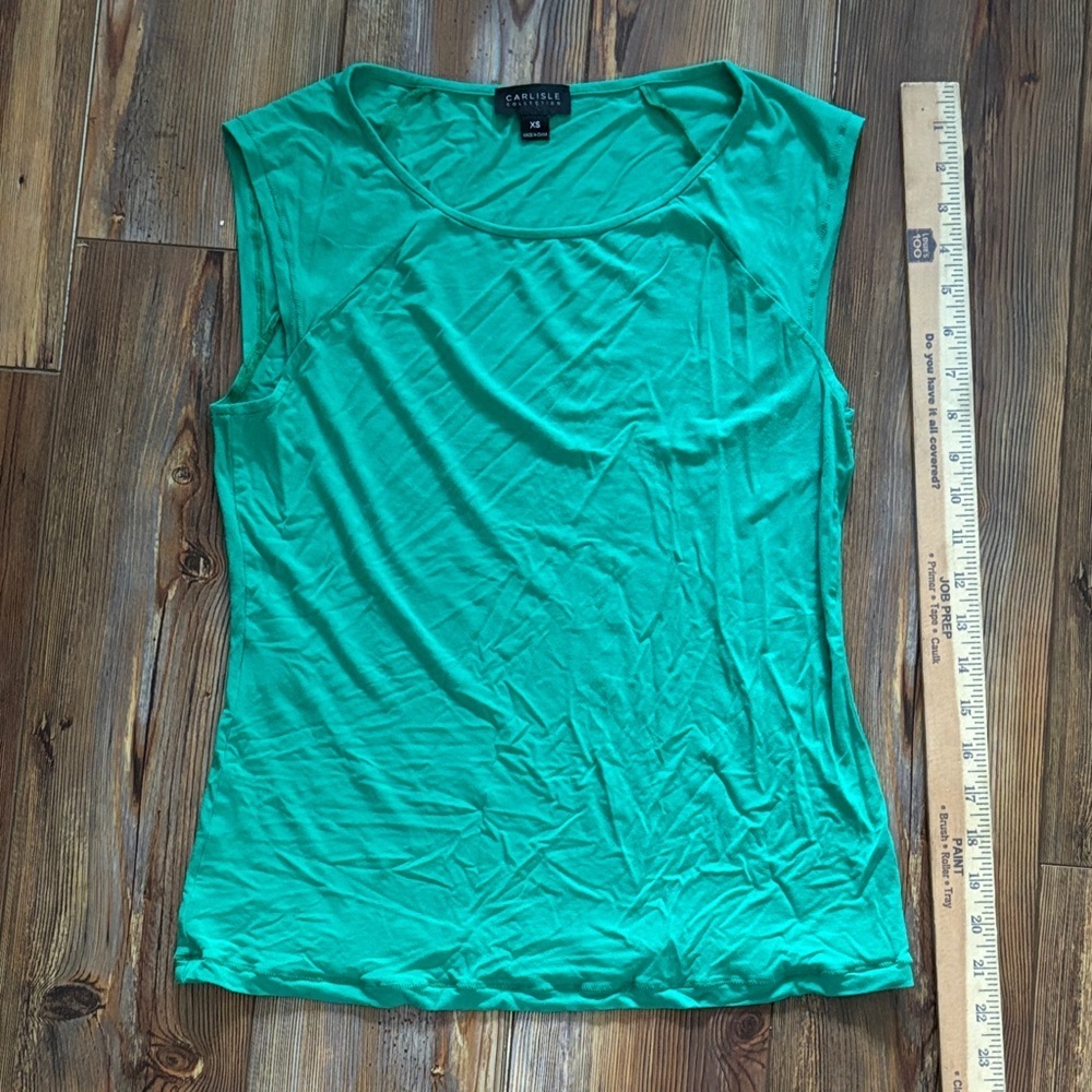 Carlisle Vibrant Green Tank Top XS